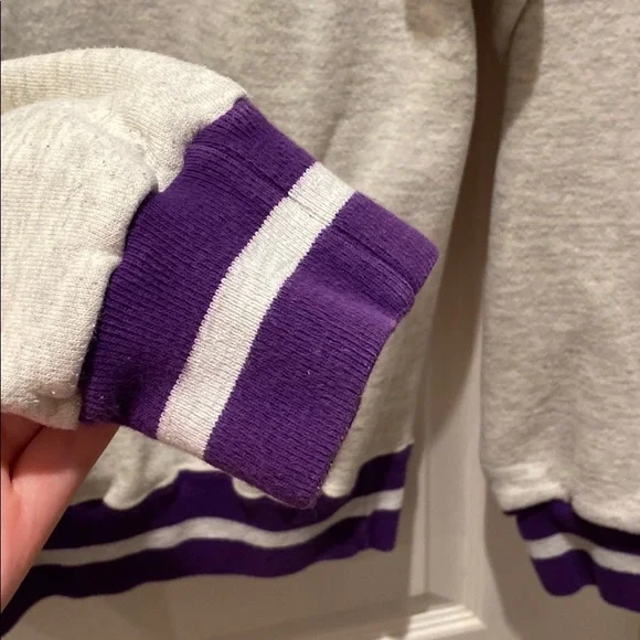 Signal sports Gray and purple Montana crewneck - Picture 4 of 10